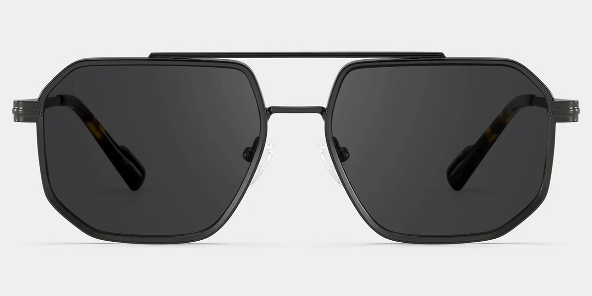 Autumn Aviator Gray Glasses