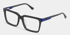 Troy Rectangle Dark Gray Glasses