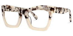 Benitez Square Two-Tone Glasses