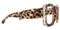 Yael Square Light-Tortoise Glasses