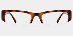 Trevor Tortoise Rectangle Glasses