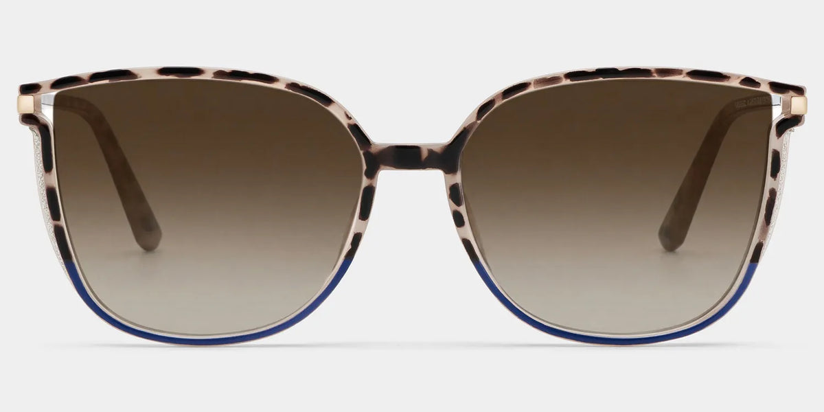 Rodz Square Tortoise-Blue Glasses