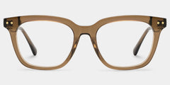 Angela Brown Rectangle Glasses