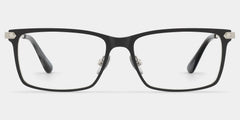 Alexander Rectangle Black Glasses