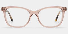 Bella Pink Rectangle Glasses