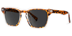 Liam Rectangle Tortoise Glasses