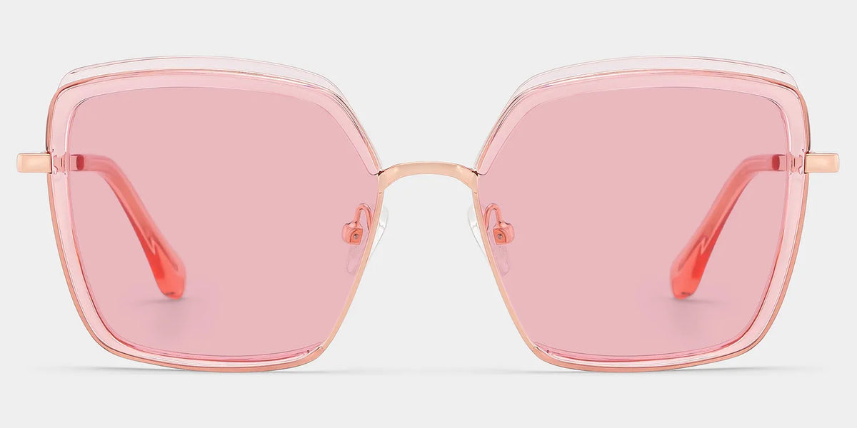Cordaro Square Pink Glasses