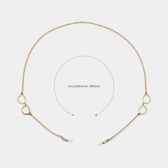 Stylish  Gold Eyeglasses Chains