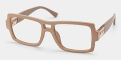 Nora Brown Aviator Glasses