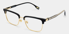 Audrey Browline Black Glasses