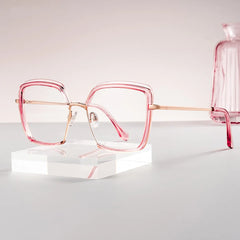 Cordaro Square Pink Glasses