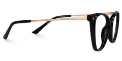 Brandi Cateye Black Glasses