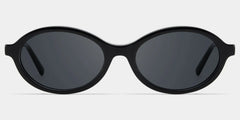 Everly Oval Black Glasses