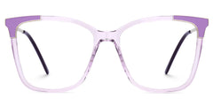 Roshavia Square Purple Glasses