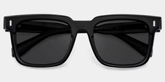 Katia Square Black Glasses