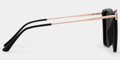 Krystle Square Black Glasses