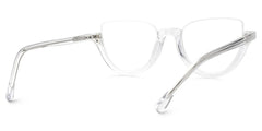 Felicia Cat Eye Clear Glasses