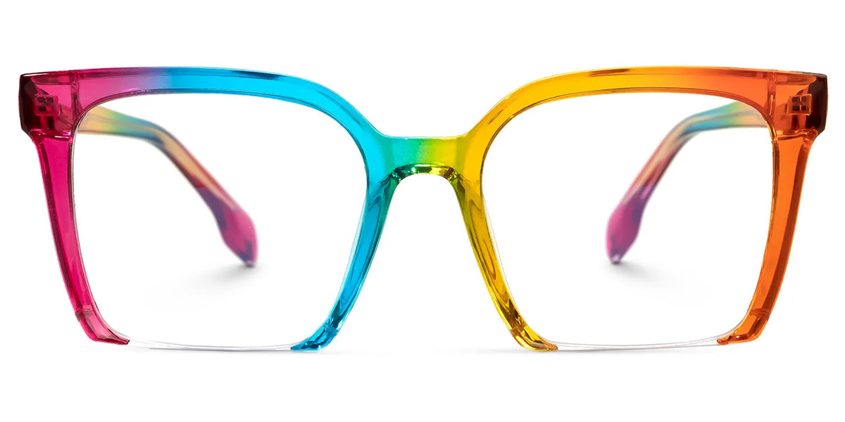 Misty Square Colorful Glasses