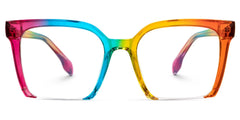 Misty Square Colorful Glasses