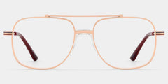 Poppy Gold Aviator Glasses