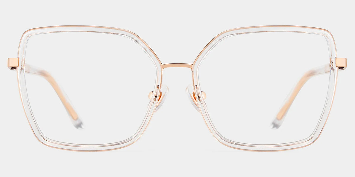 Jill Square Clear Glasses