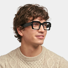 Bobbee Square Black Glasses