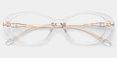Blaire Oval Clear Glasses