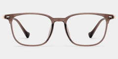 William Rectangle Brown Glasses