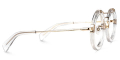Martis Round Clear Glasses