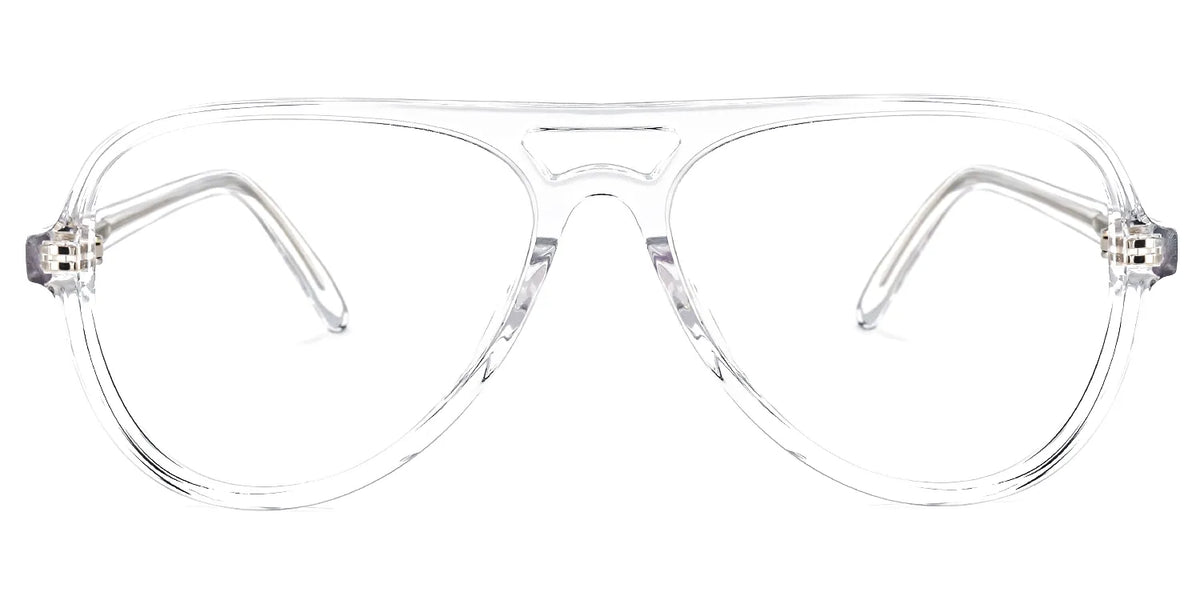 Erwin Geometric Clear Glasses