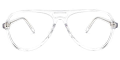 Erwin Geometric Clear Glasses