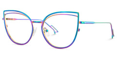 Spivey Cateye Iridescent Glasses