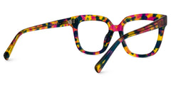 Nina Square Floral Glasses
