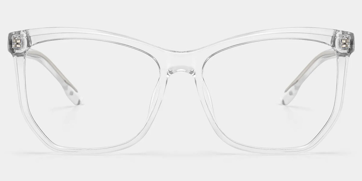 Libby Geometric Clear Glasses
