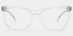Libby Geometric Clear Glasses