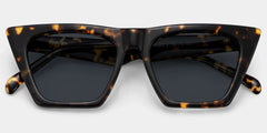 Cecile Cat Eye Tortoise Sunglasses