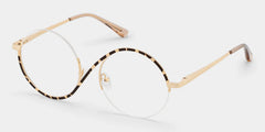 Flozif Round Tortoise Glasses