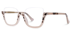 Kellina Square Two-Tone Glasses
