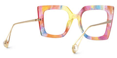 Qatar Square Rainbow Glasses