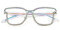 Shine Square Iridescent Glasses