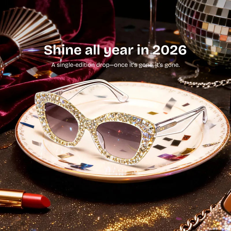 Giselle  Cat-eye Silver Glasses