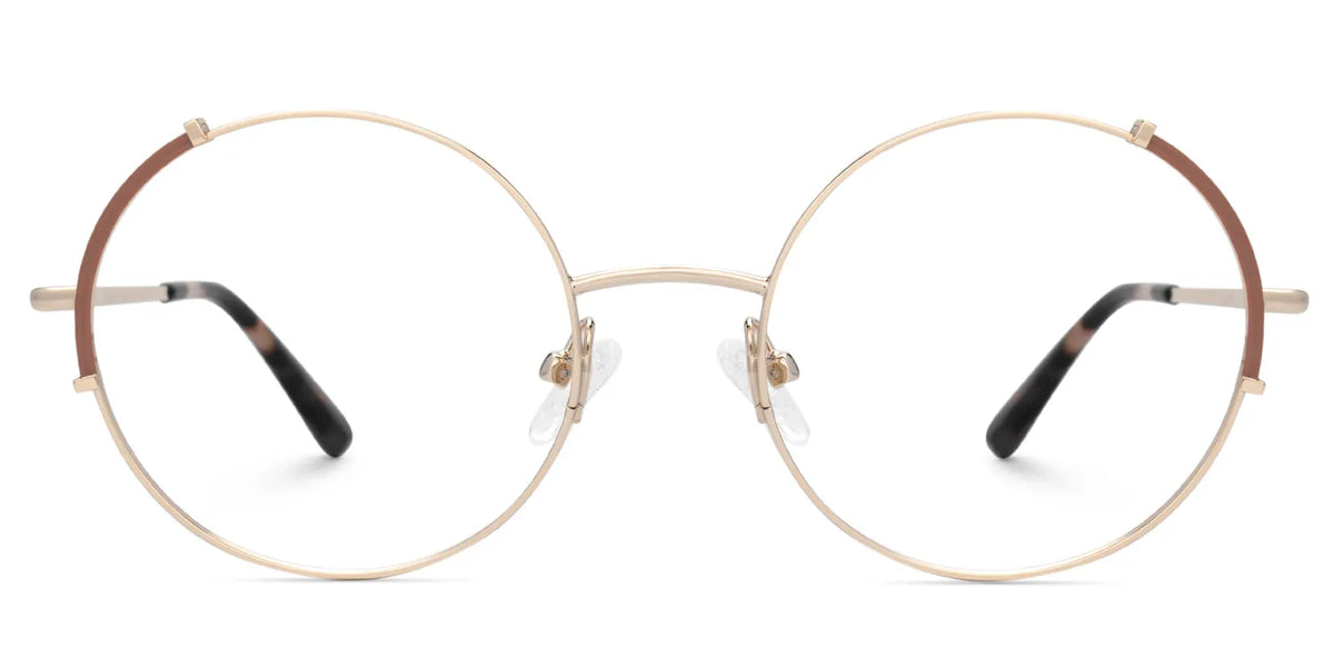 Rindy Round Brown Glasses