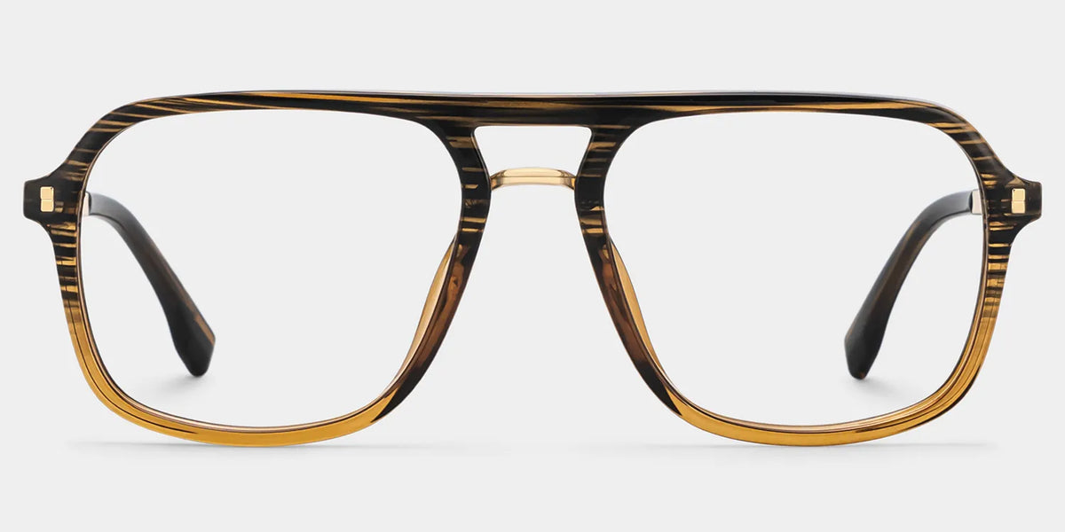 Kilworth Aviator Brown Glasses