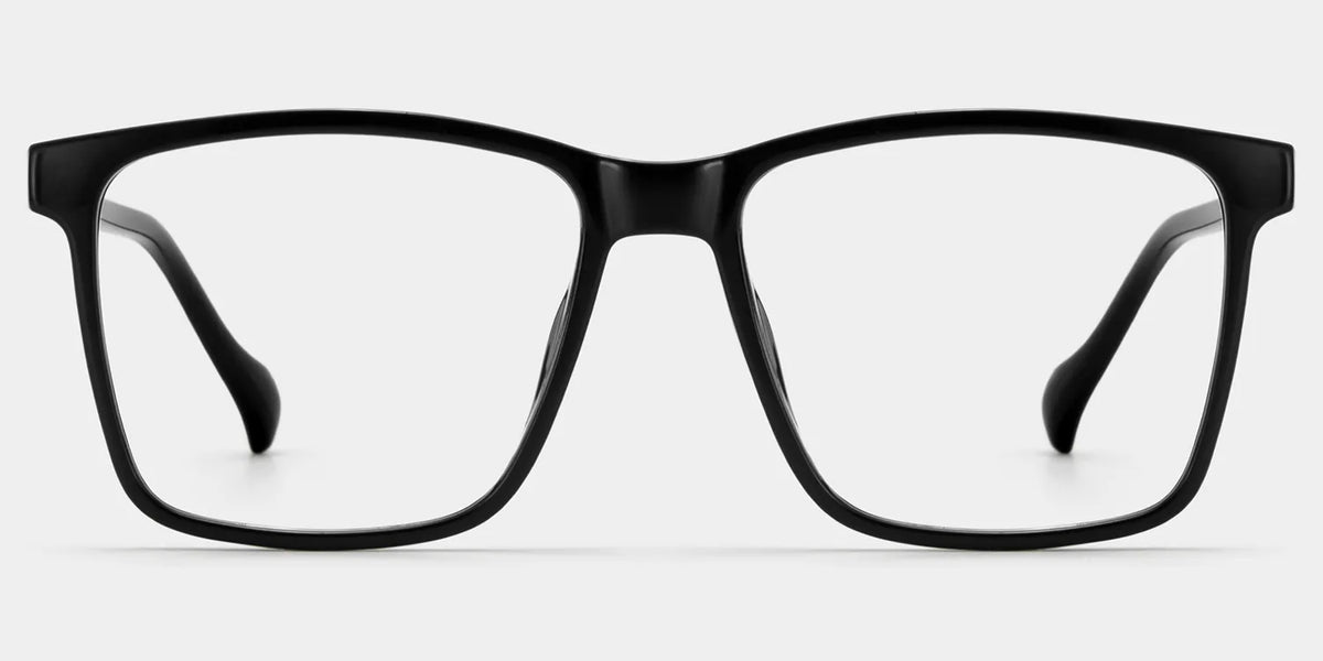 Burgos Square Black Glasses