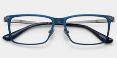 Alexander Rectangle Blue Glasses