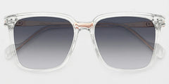 Zeyna Square Clear Glasses