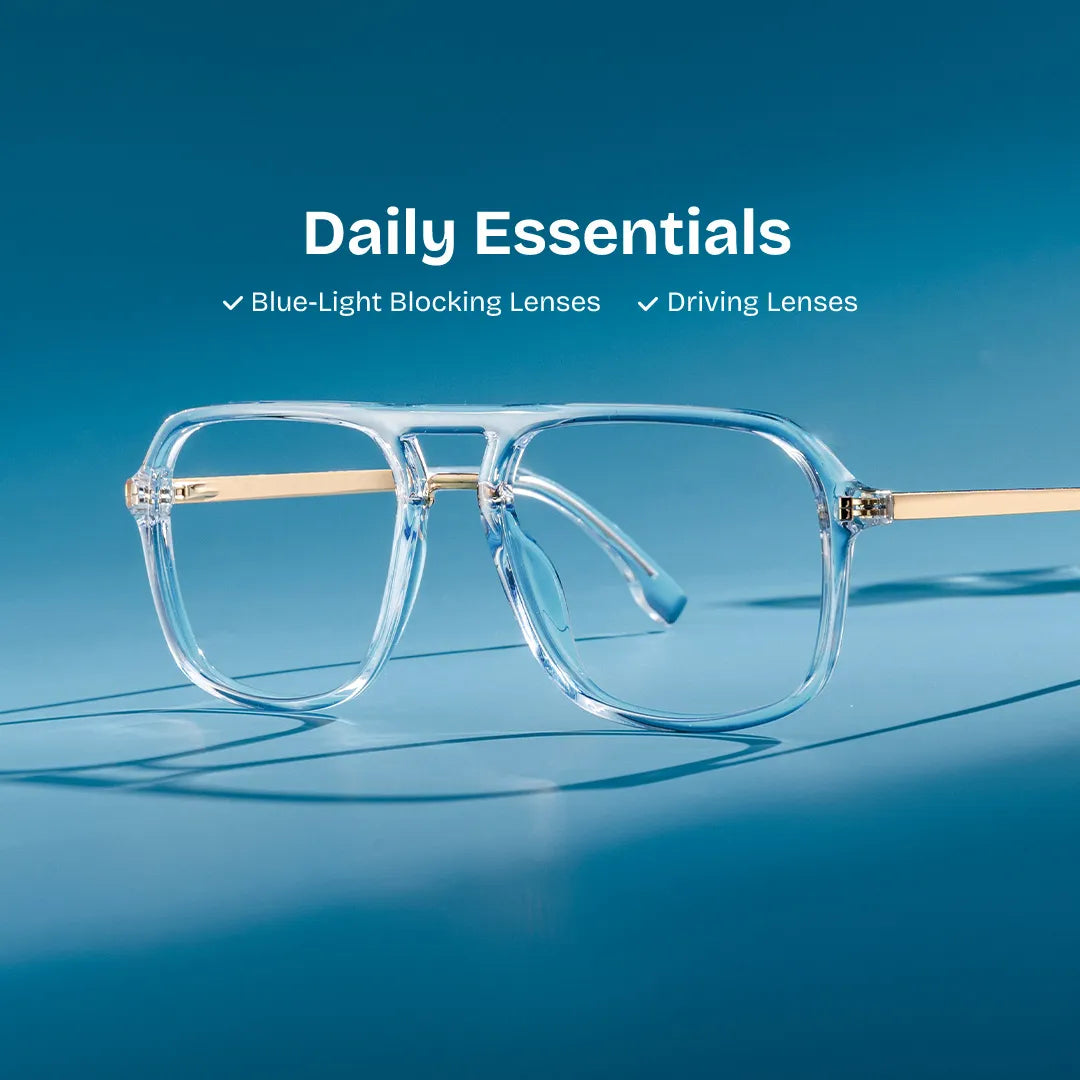 Kilworth Aviator Clear Glassess