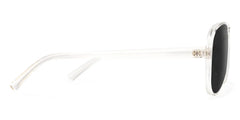 Erwin Geometric Clear Sunglasses