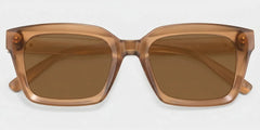 Marley Beige Rectangle Glasses