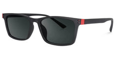 Cheche Rectangle Black Glasses